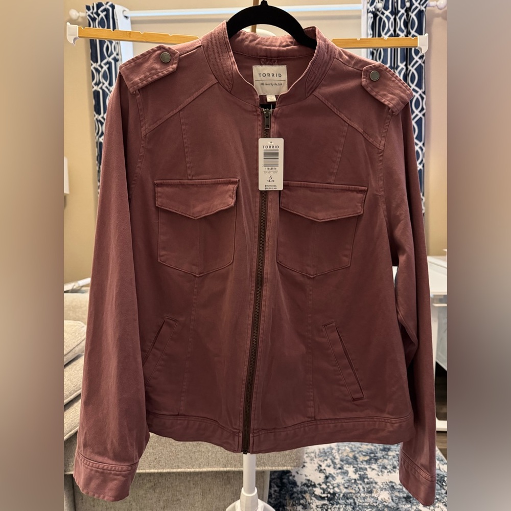 Torrid Women's Dusty Rose Jacket